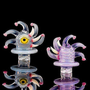 saltglass x melitzart glass spinner cap