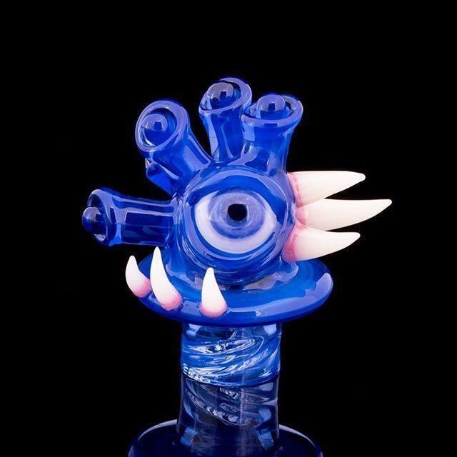 saltglass x melitzart glass spinner cap