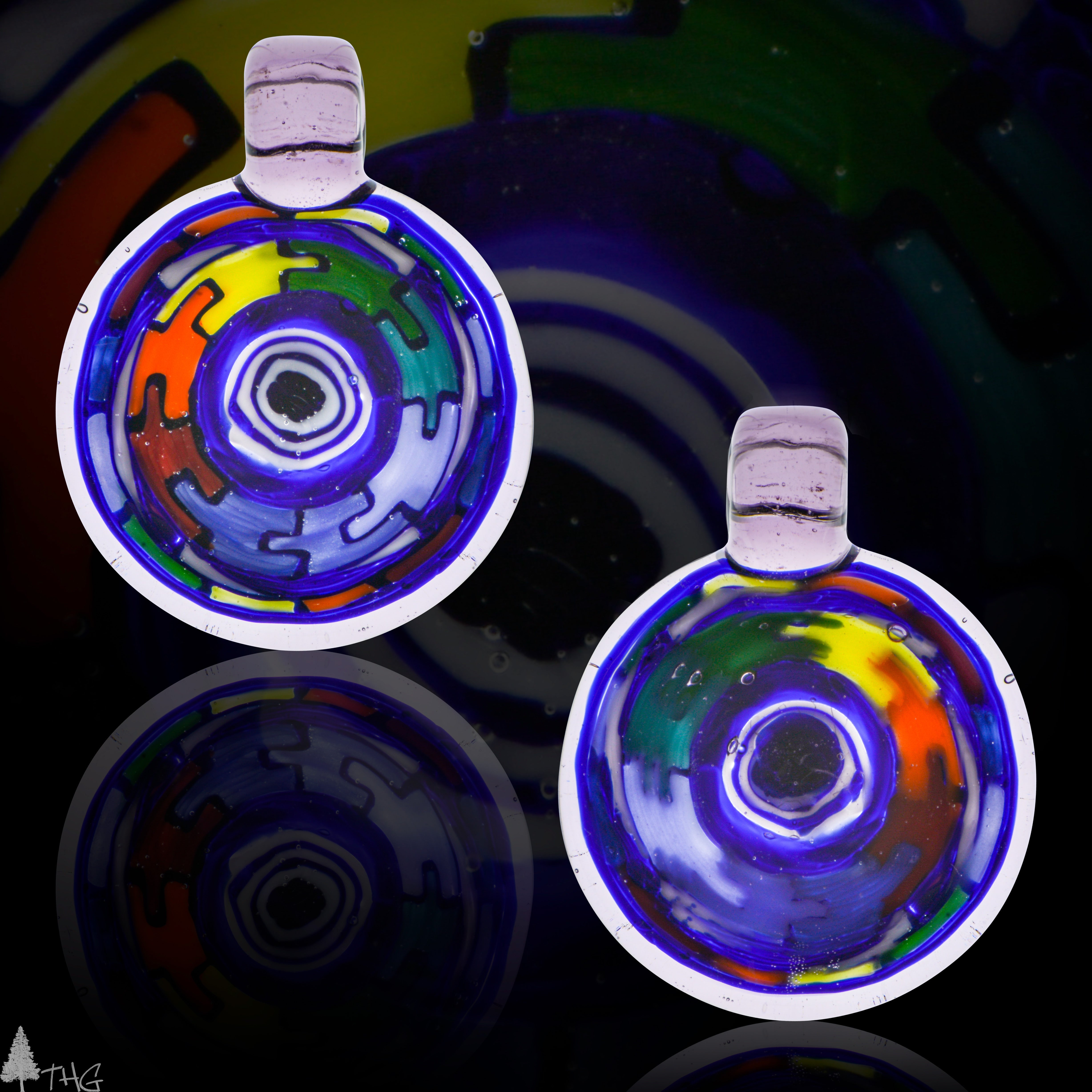 PopDglassart pendants